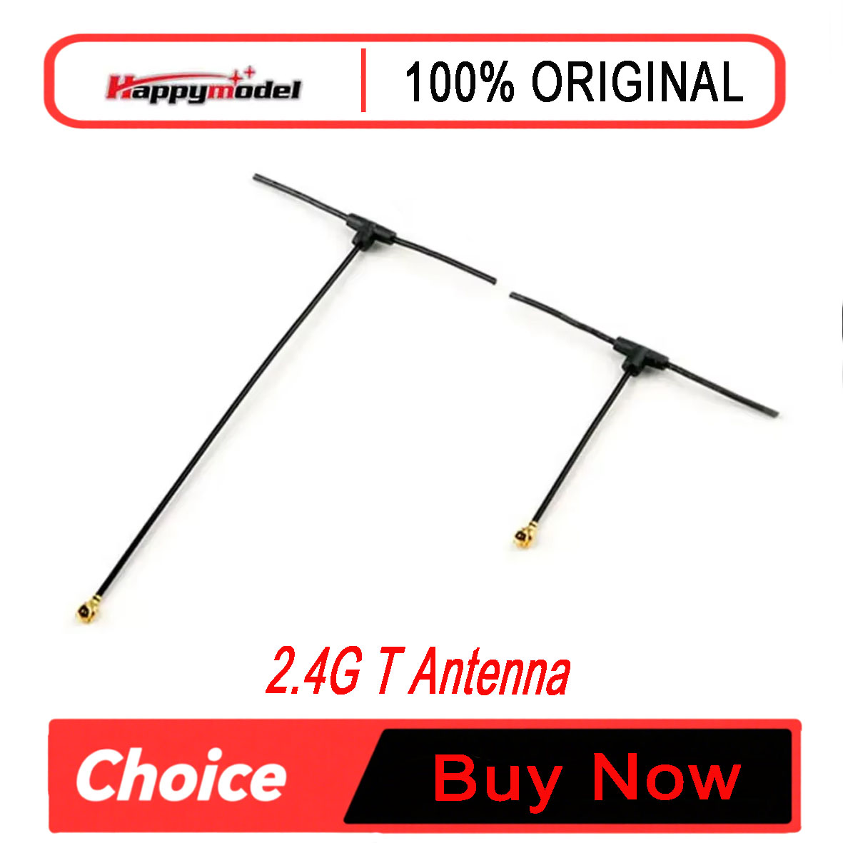 Tbs Fpv Tracer - Happymodel T-Type 2.4G antena dookólna 40mm