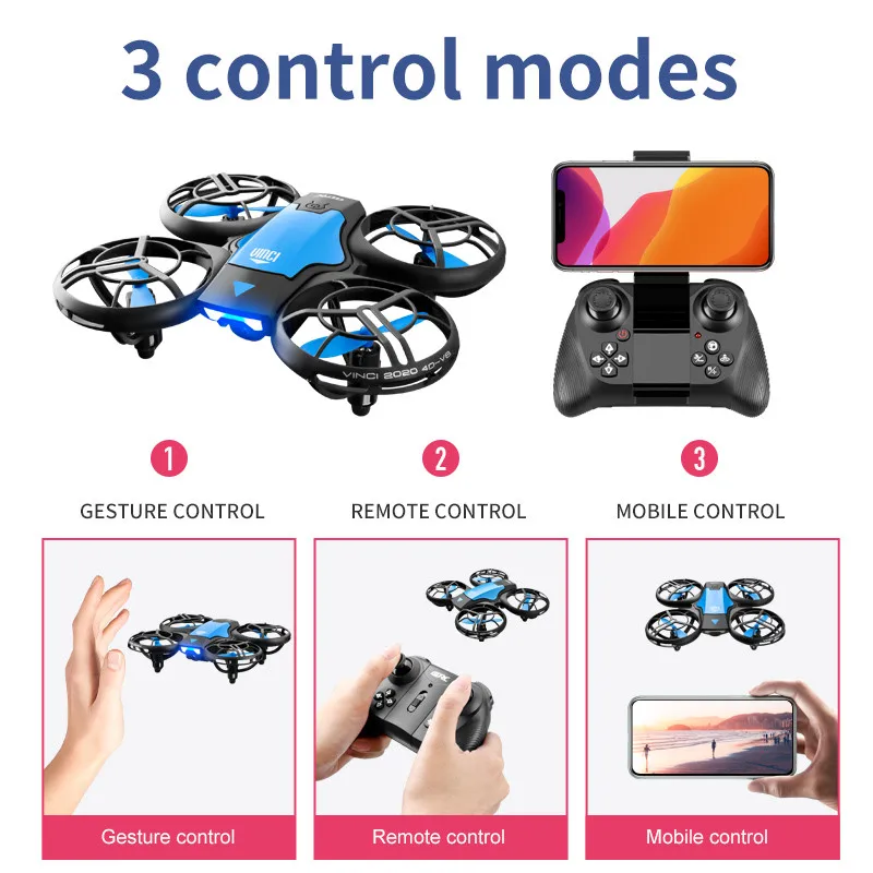 V8 Nowy Mini Dron 4K Profesjon – Drone Kit Professional recenzja i cena